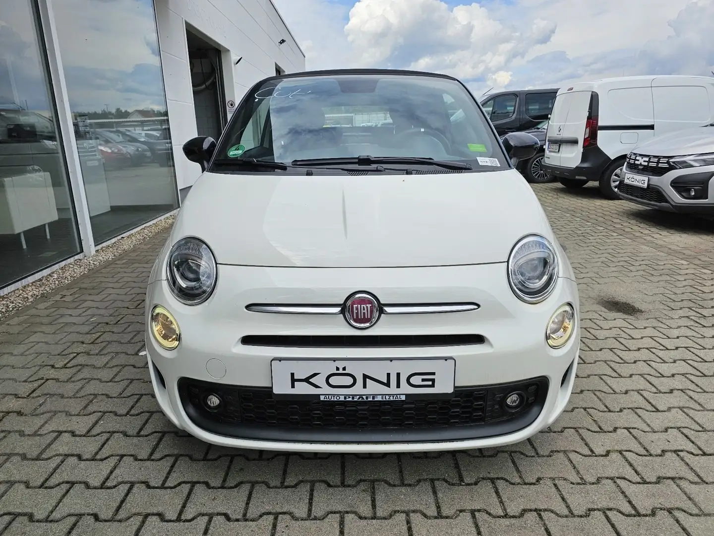 Fiat 500C 1.0 "HEY GOOGLE" KLIMA*CARPLAY*PDC*NAVI Weiß - 2