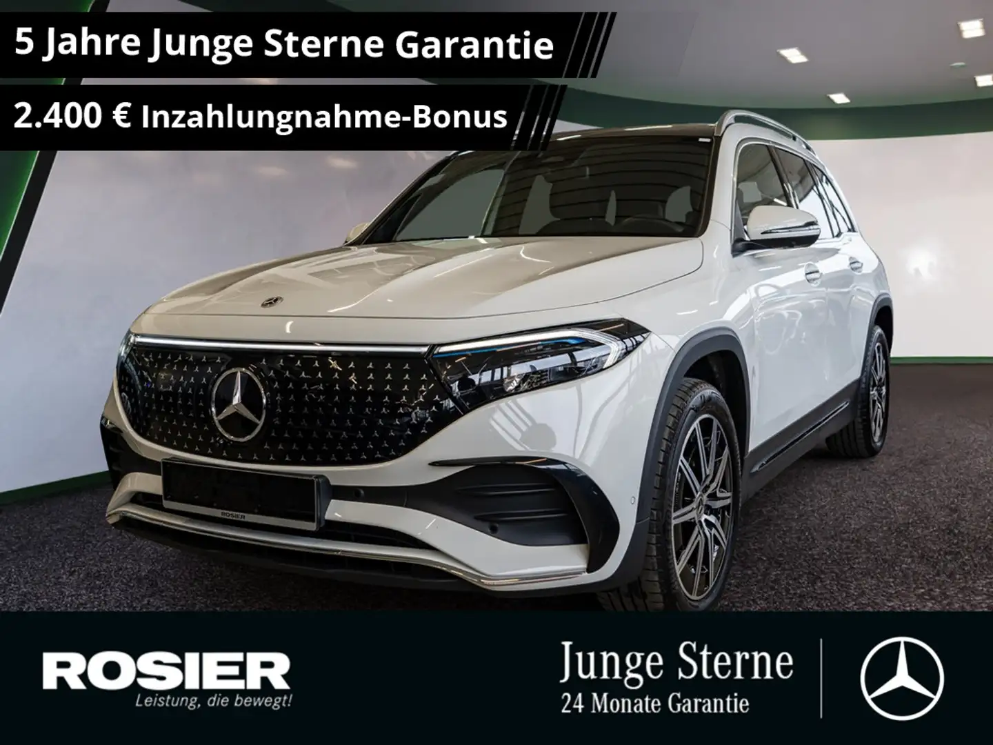 Mercedes-Benz EQB 300 4M AMG Sport Advanced+ Distr. LED Pan Weiß - 1