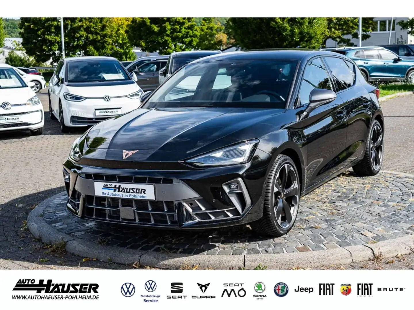 CUPRA Leon 1.5 eTSI DSG NAVI KAMERA PARK ACC LED FULL-LINK Schwarz - 1