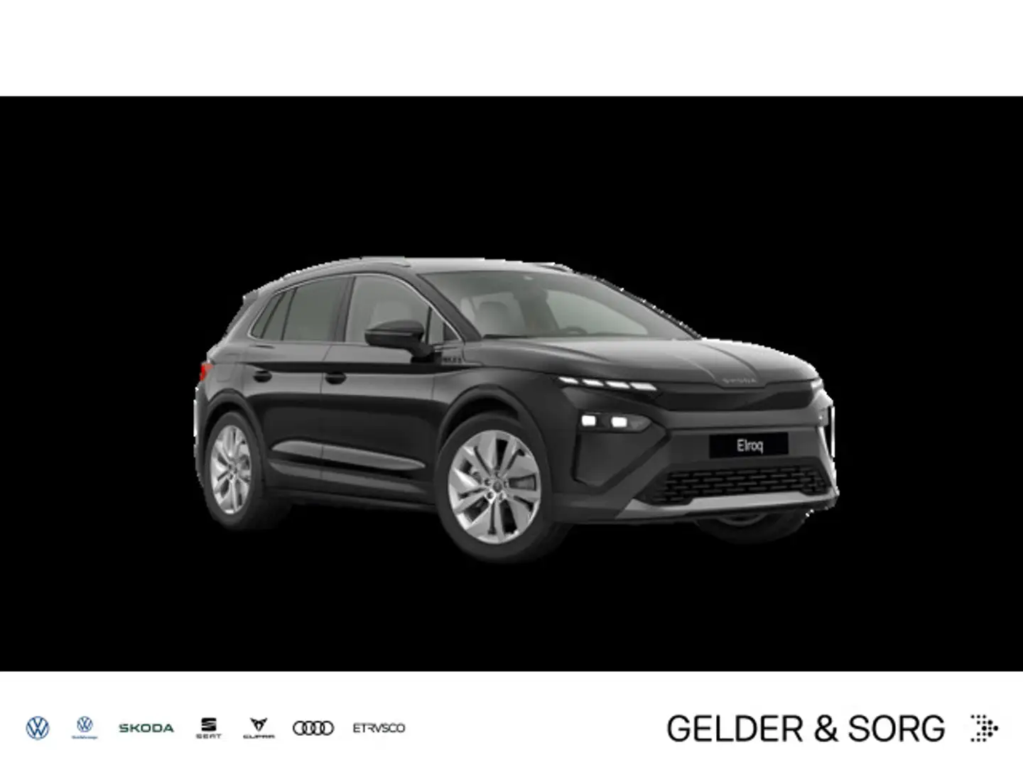 Skoda Elroq 85 Lodge ADVANCED*WÄRME*AHK*WINTER*20Z Zwart - 1
