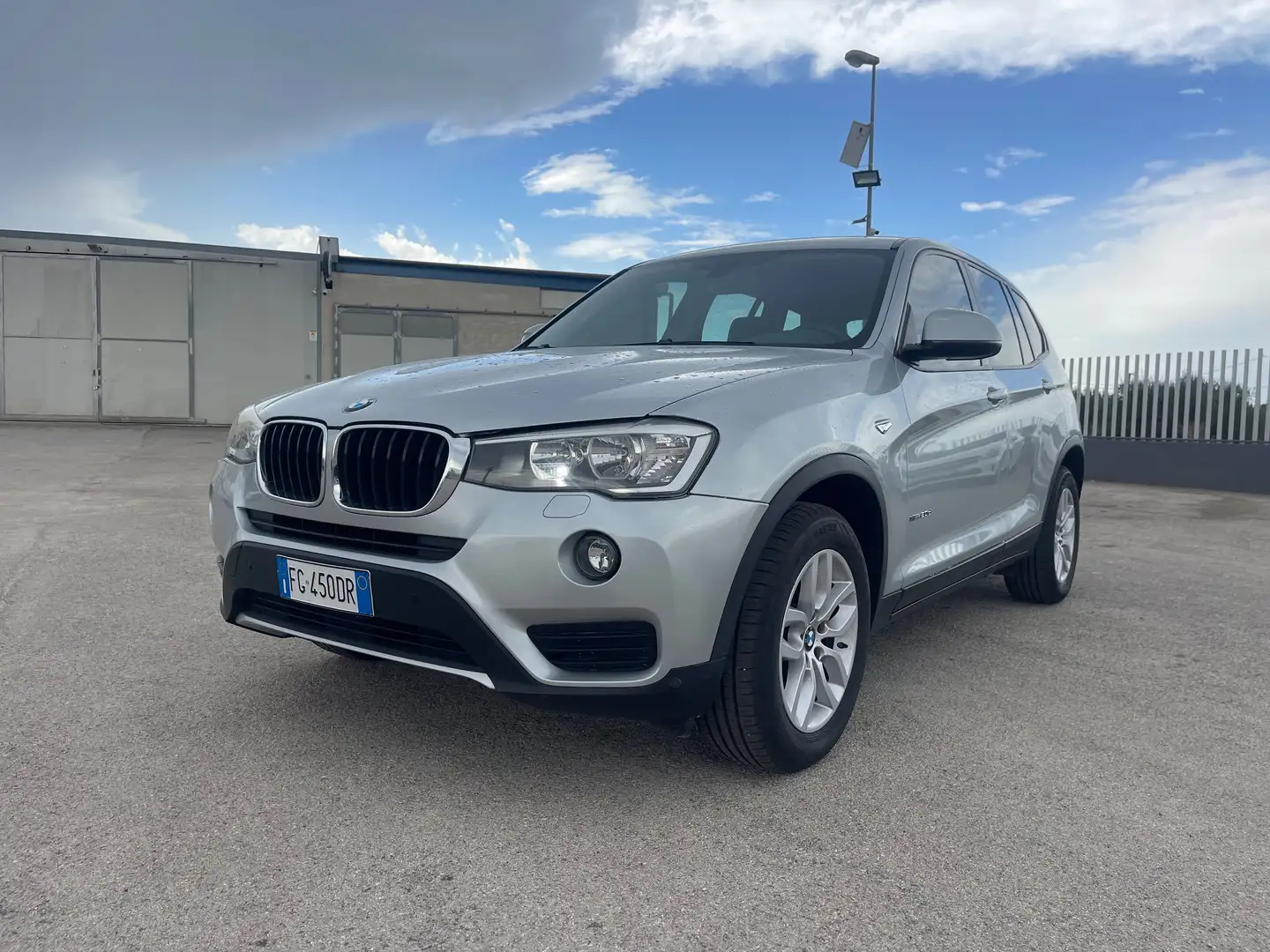 BMW X3 X3 F25 LCI 2014 xdrive20d auto my16 Argent - 1