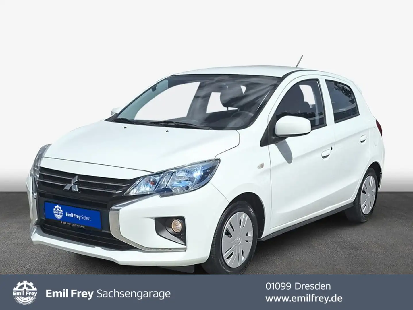 Mitsubishi Space Star 1.2 Select 52 kW, 5-türig Blanc - 1