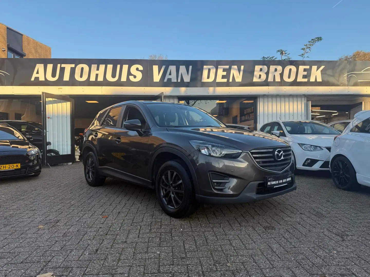 Mazda CX-5 2.0 SkyActiv-G 165Pk Xenon|Leer|Navi|Clima|Carplay Brun - 1