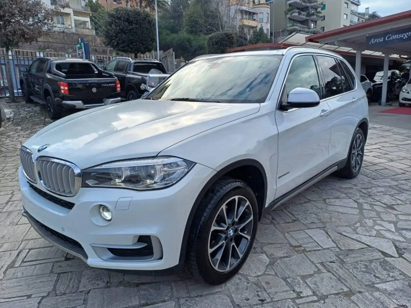 BMW X5 XDRIVE 25D AUTOM. 231CV 7POSTI TETTO NAV PELLE ITA Weiß - 2