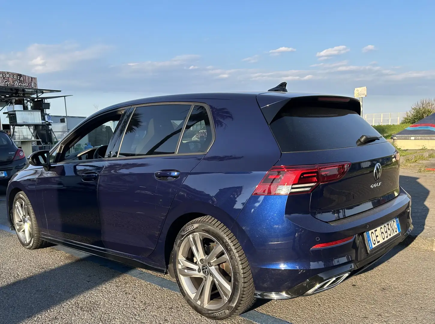 Volkswagen Golf R Rline Blu/Azzurro - 2