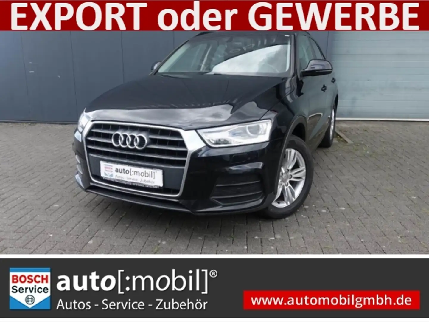 Audi Q3 2.0 TDI+XENON+SITZHEIZUNG+2XPDC+KLIMAAUTOMATIK Noir - 1