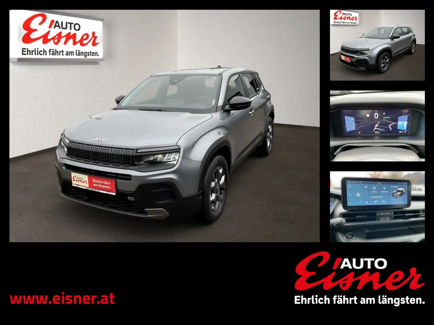 Jeep Avenger BEV LONGITUDE Gris - 1