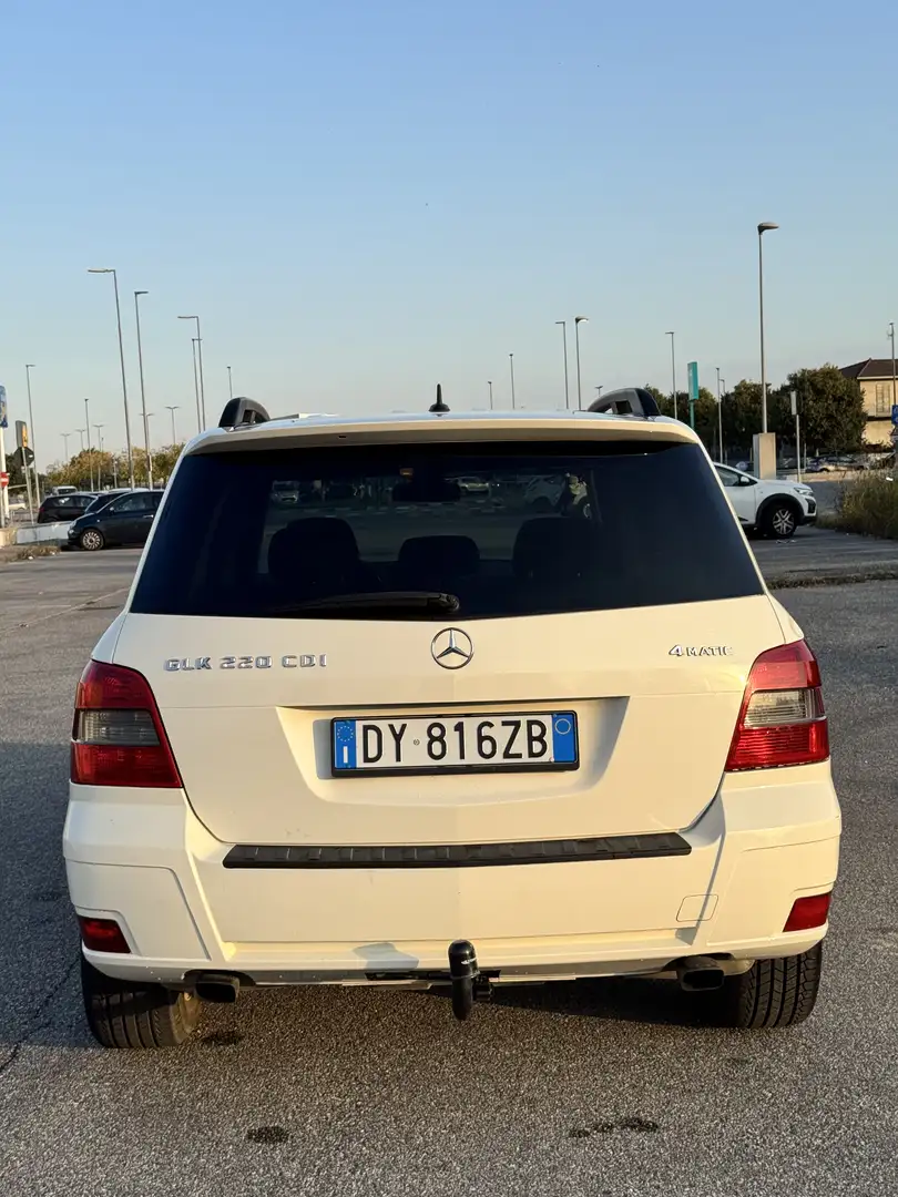 Mercedes-Benz GLK 220 cdi be 4matic auto Bianco - 2