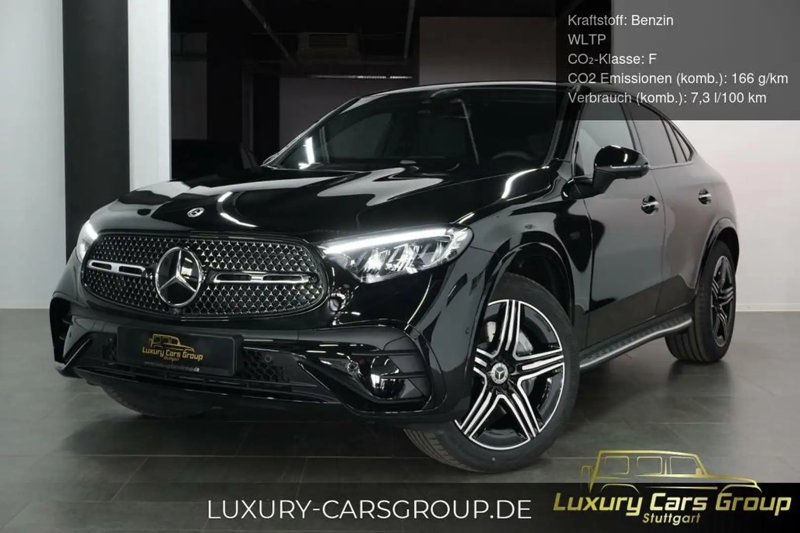 Mercedes-Benz GLC 200 Coupe AMG-Night-Pano-Burm-4M 2025 Schwarz - 1