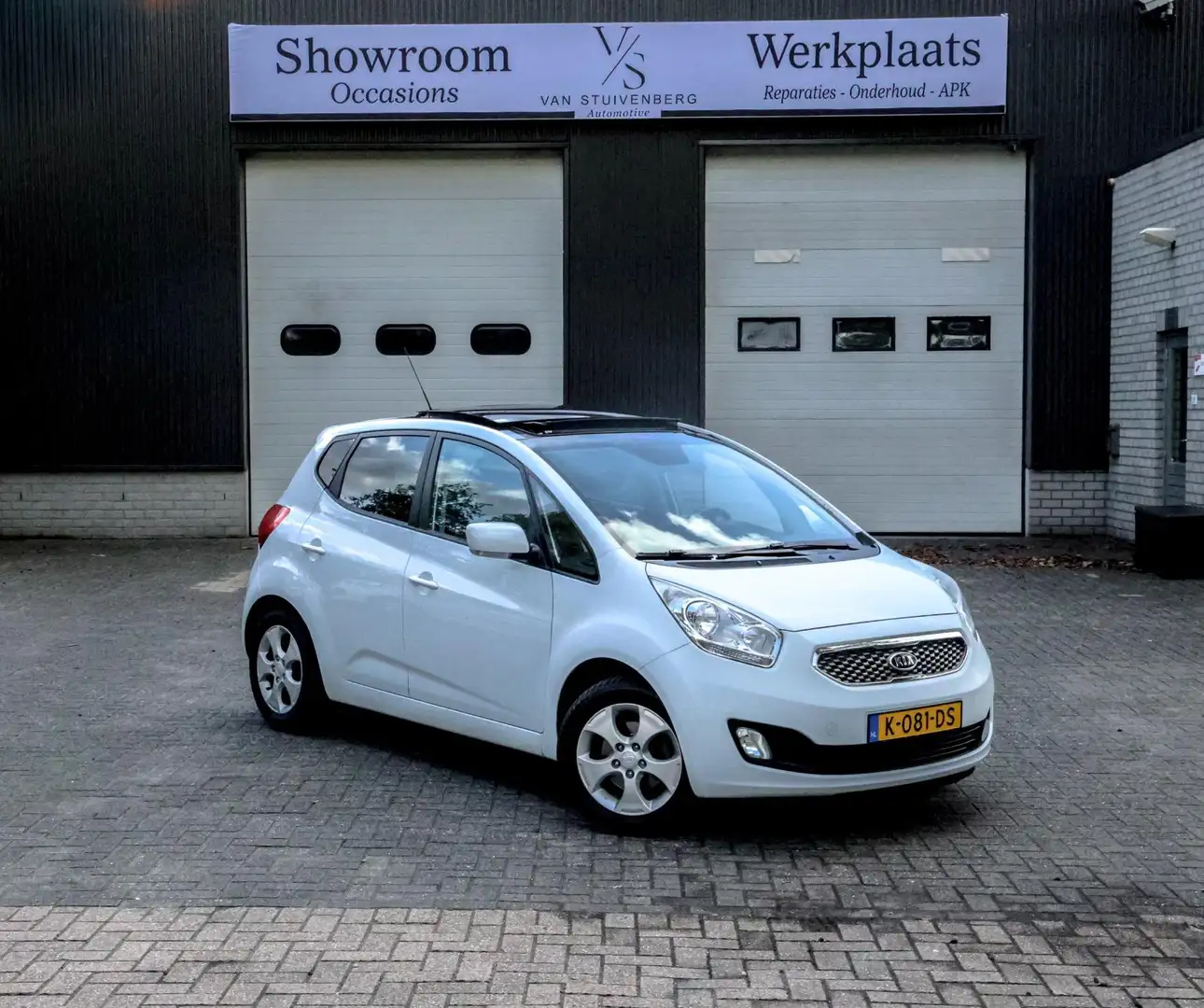 Kia Venga 1.6 CVVT X-ecutive PANORAMADAK LEDER AUTOMAAT NAVI Blanc - 1