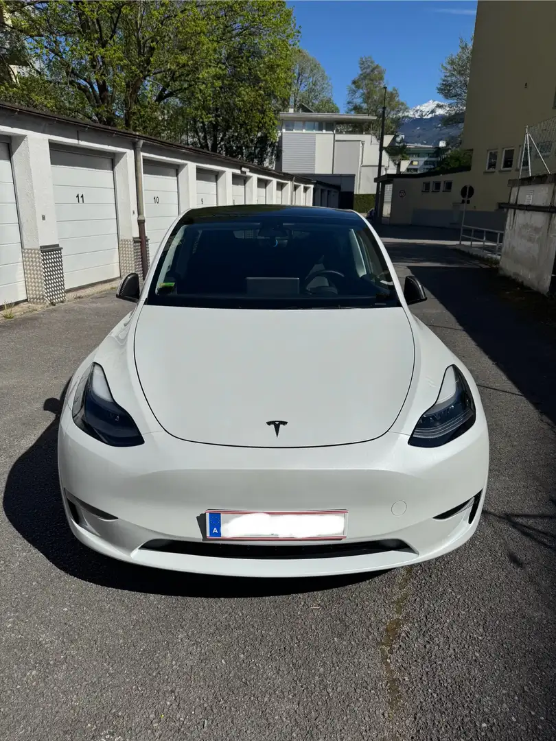 Tesla Model Y Model Y Long Range AWD 75kWh Weiß - 2