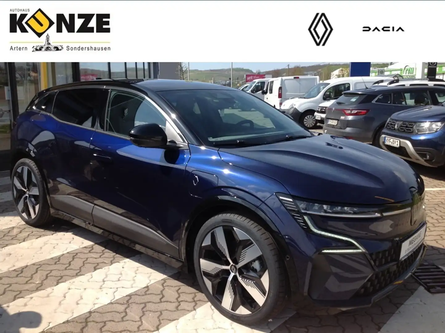 Renault Megane E-Tech TECHNO EV60 220hp optimum Charge Blau - 1