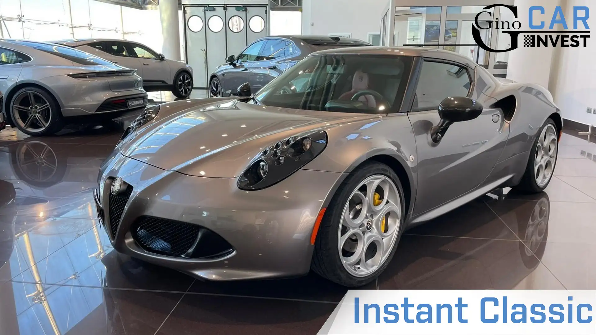 Alfa Romeo 4C Coupe 1750 tbi 240cv tct Серый - 1