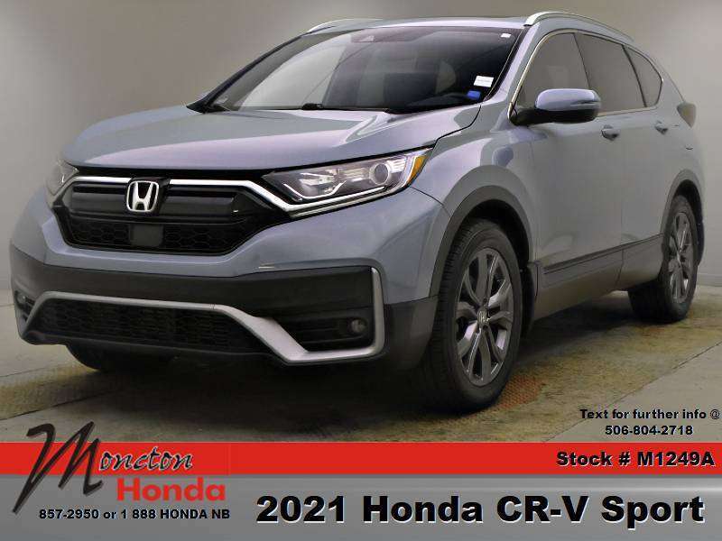 Gray 2021 Honda CR-V SUV / Crossover Automatic