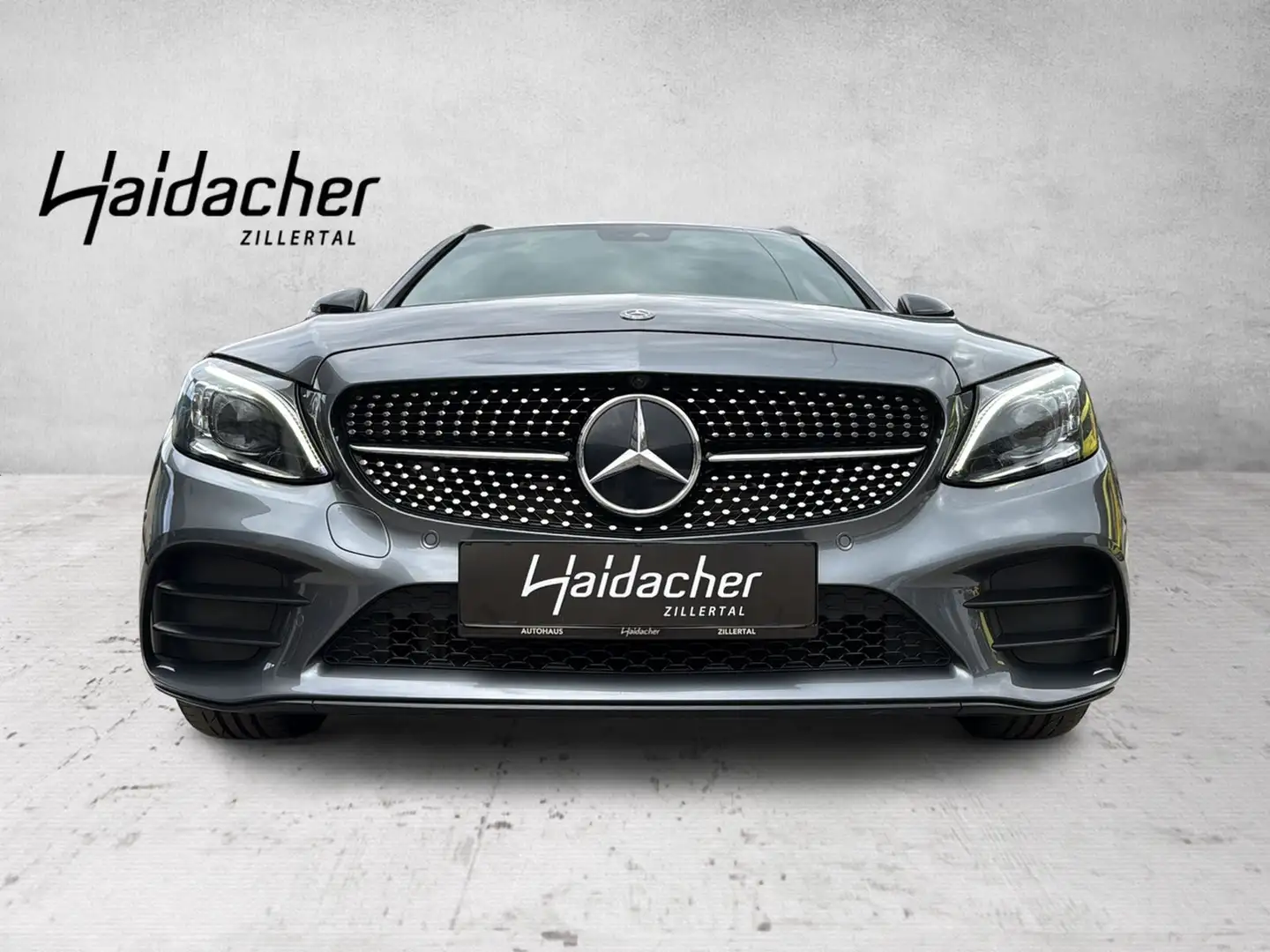Mercedes-Benz C 220 d 4MATIC Business Modell T-Modell AMG Night Grau - 2