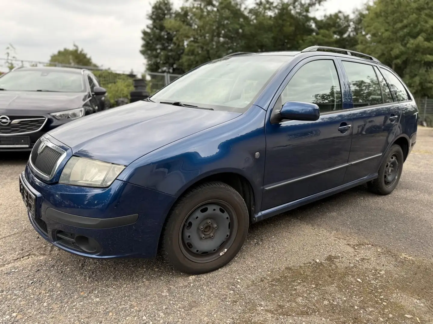 Skoda Fabia Combi 1.4 16V Standheizung Klima PD 2.Hand Bleu - 1