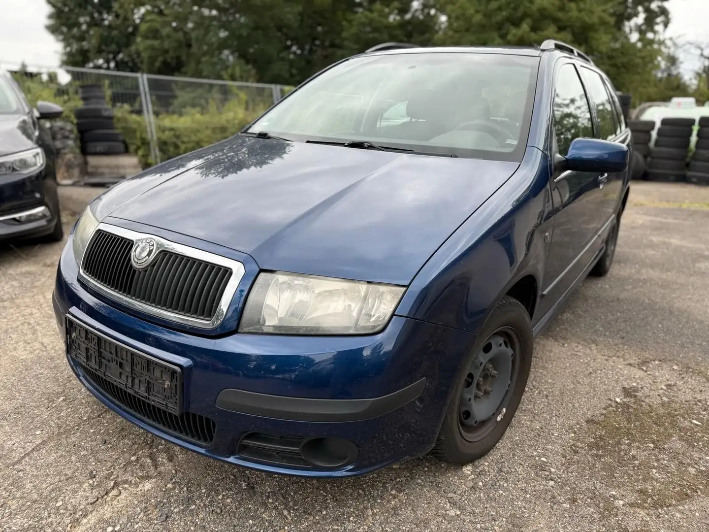 Skoda Fabia Combi 1.4 16V Standheizung Klima PD 2.Hand Bleu - 2