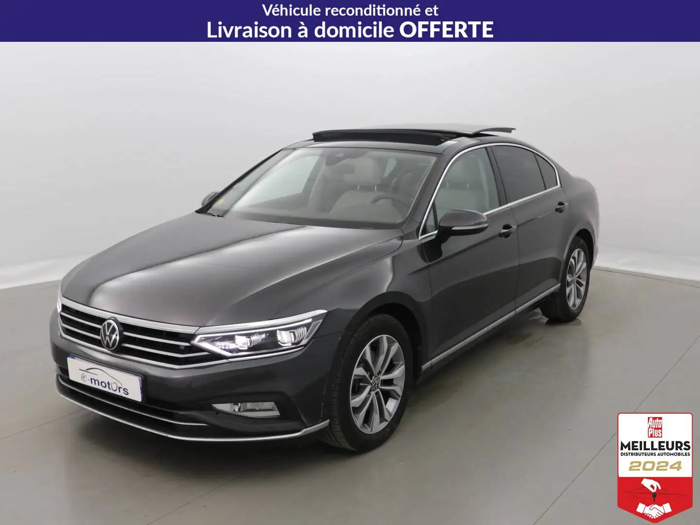Volkswagen Passat 2.0 TDI EVO SCR 150 DSG7 Elegance +Cuir Gris - 1