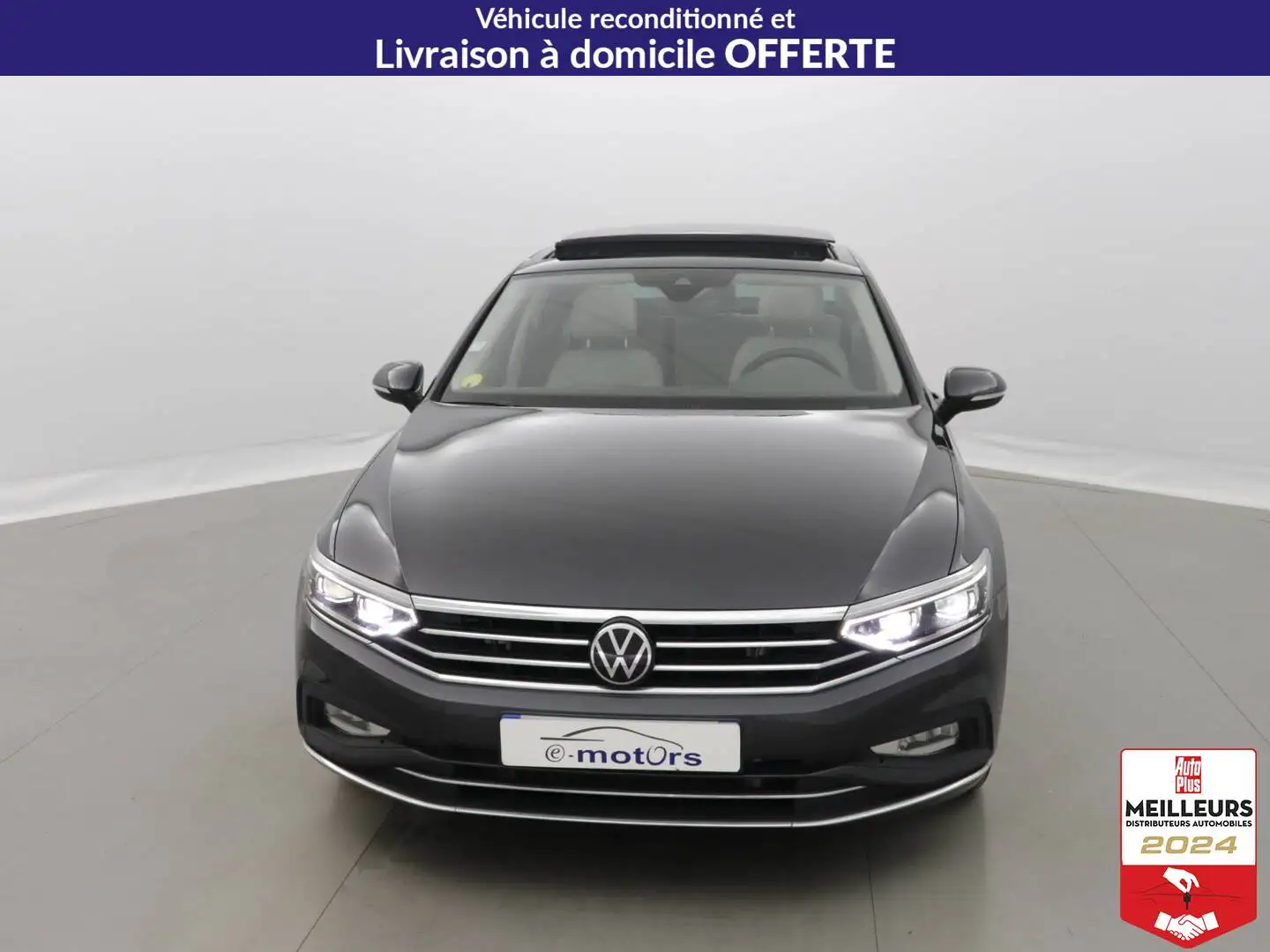 Volkswagen Passat 2.0 TDI EVO SCR 150 DSG7 Elegance +Cuir Gris - 2