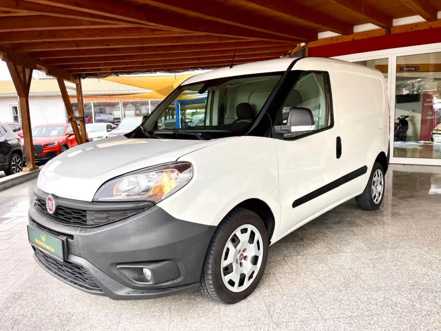 Fiat Doblo SX Kasten Navi Klima DAB Kühlfahrzeug Weiß - 1