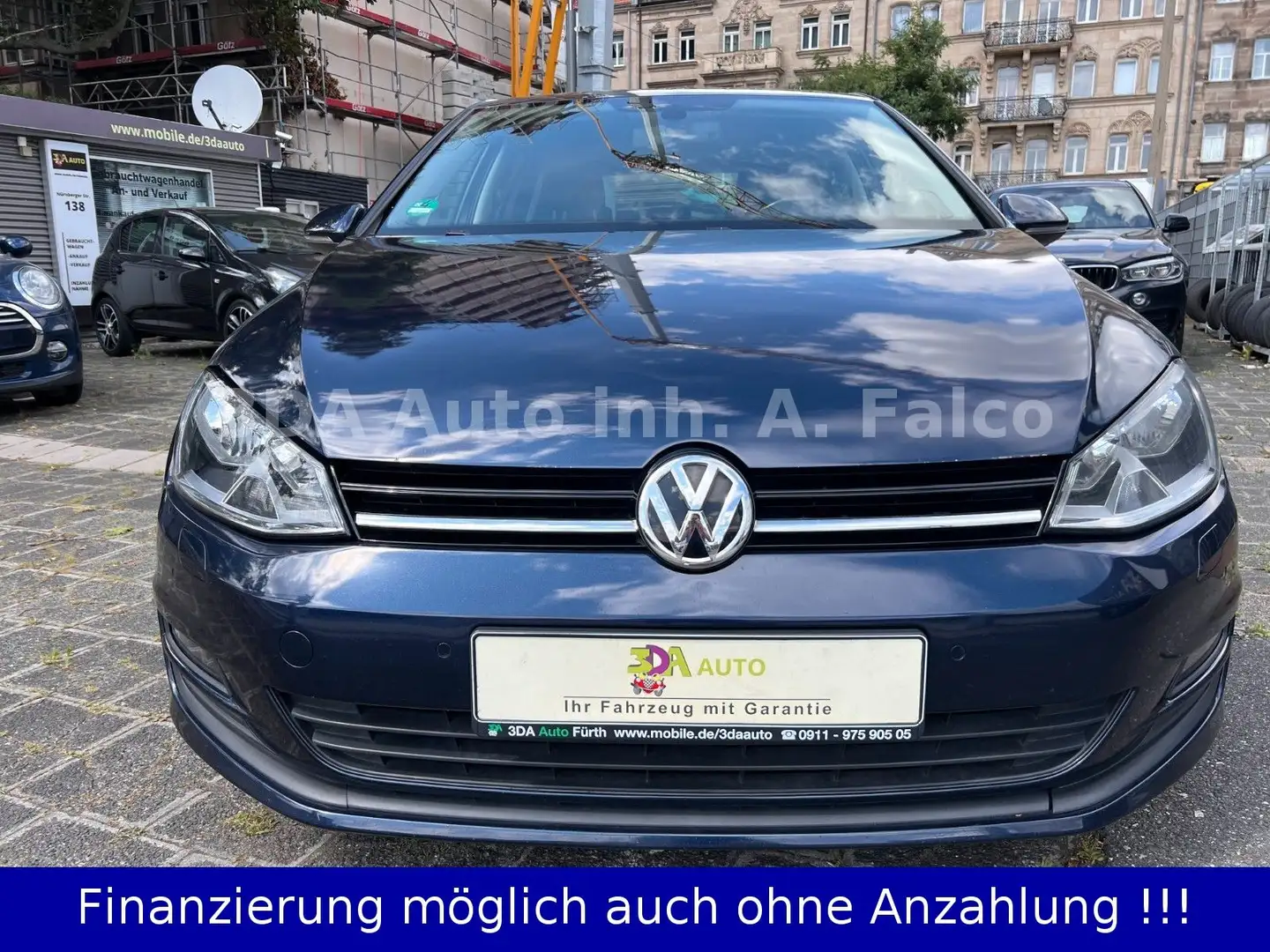 Volkswagen Golf VII Lounge BMT 1.6 TDI Zahnriemen gewechsel Bleu - 1