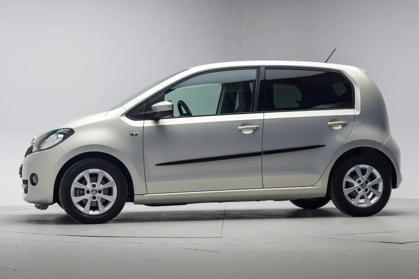 Skoda Citigo 1.0 Greentech Edition 5Drs [ Navi Cruise Control A Grau - 2