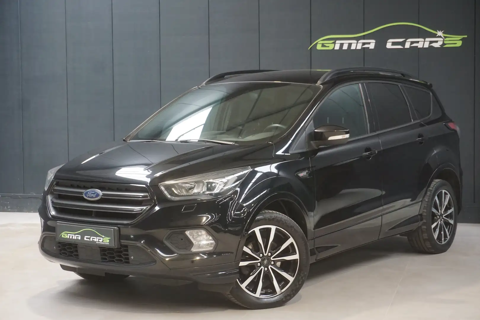 Ford Kuga 1.5EcoBoost 2x4 ST-Line-Benzine Airco-Nav-Garantie Noir - 1