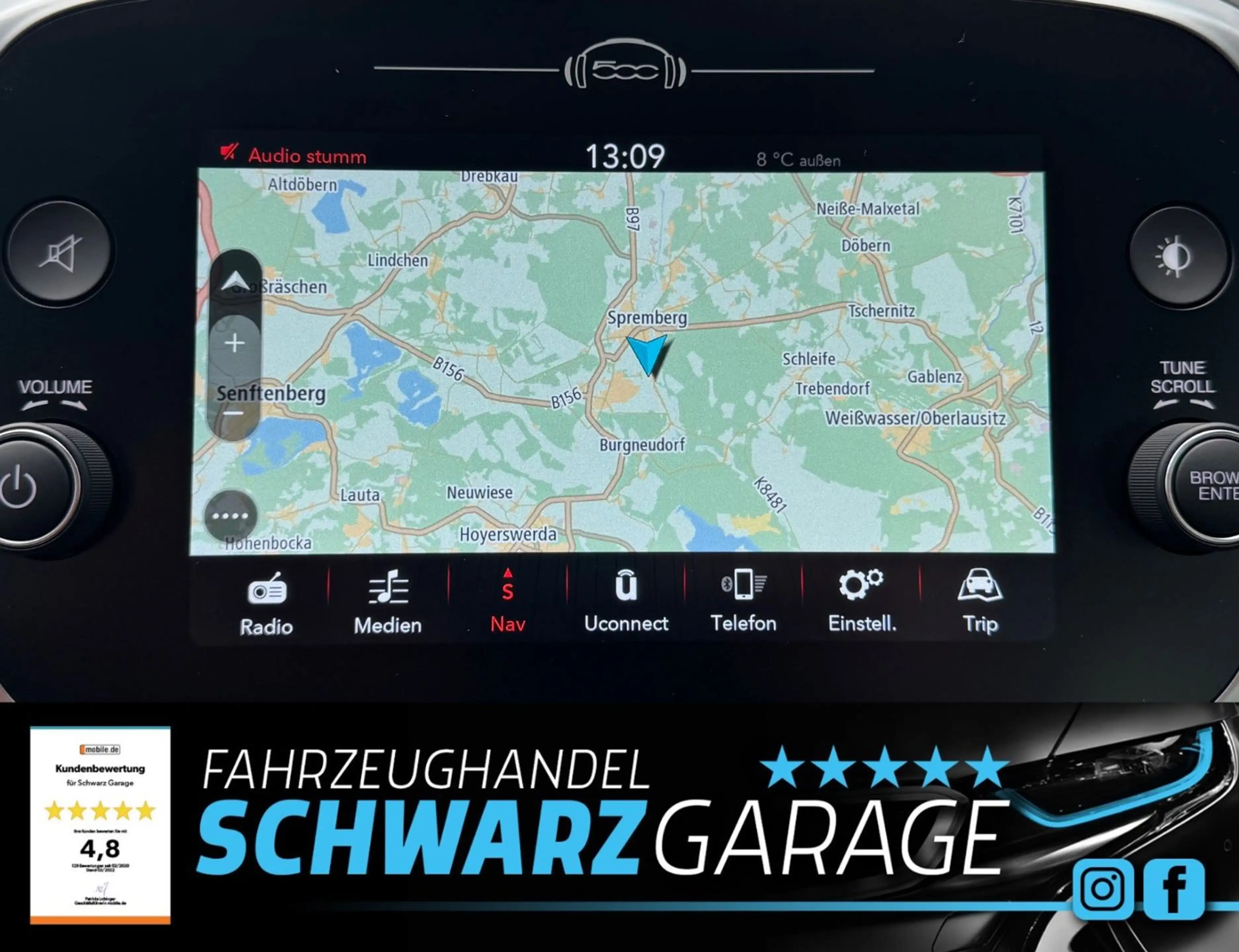 Fiat 500X *2Z-KLIMA*NAVI*KAMERA*PDC* — photo 9