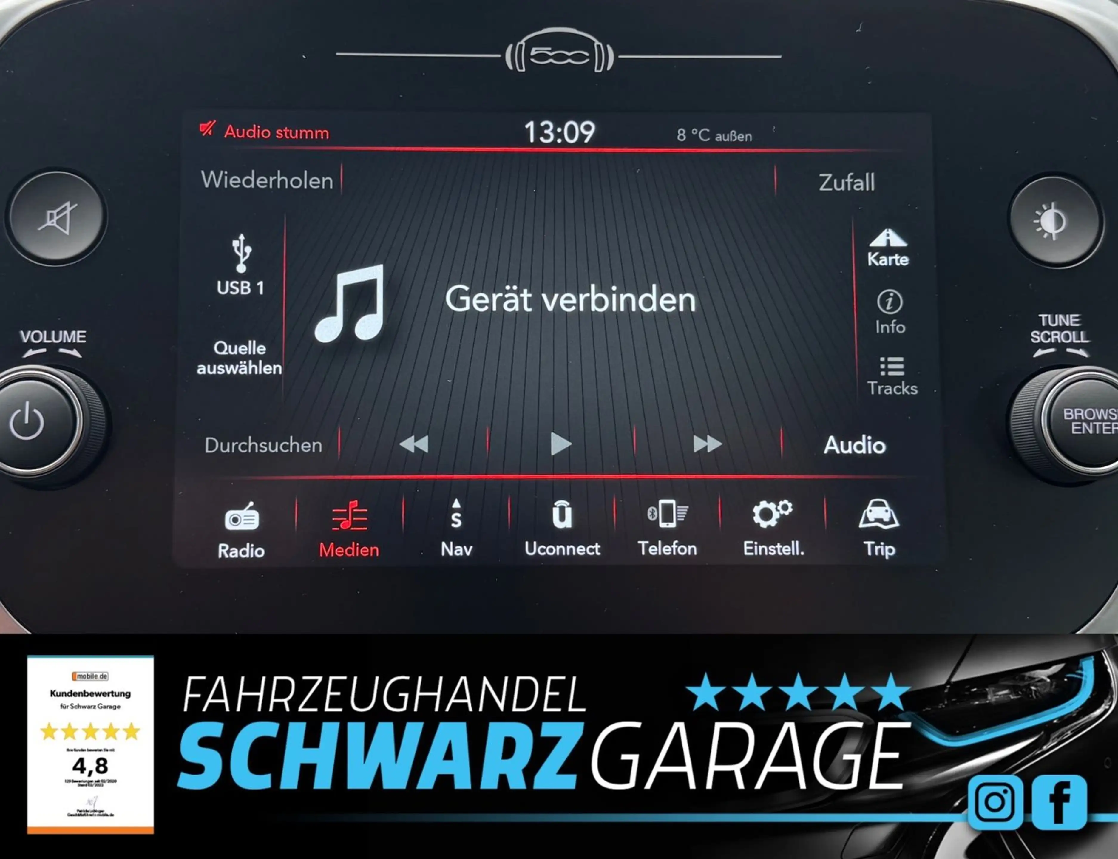 Fiat 500X *2Z-KLIMA*NAVI*KAMERA*PDC* — photo 11