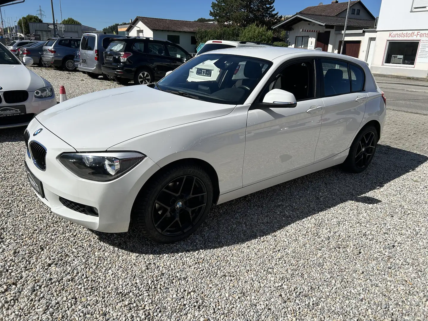 BMW 116 116i Sitzheizung PDC Euro5 Tempomat Alu-17 Blanc - 1