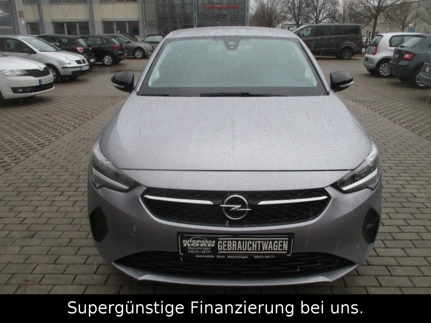 Opel Corsa F Edition,5-TÜRIG,GARANTIE,KLIMA Silber - 2