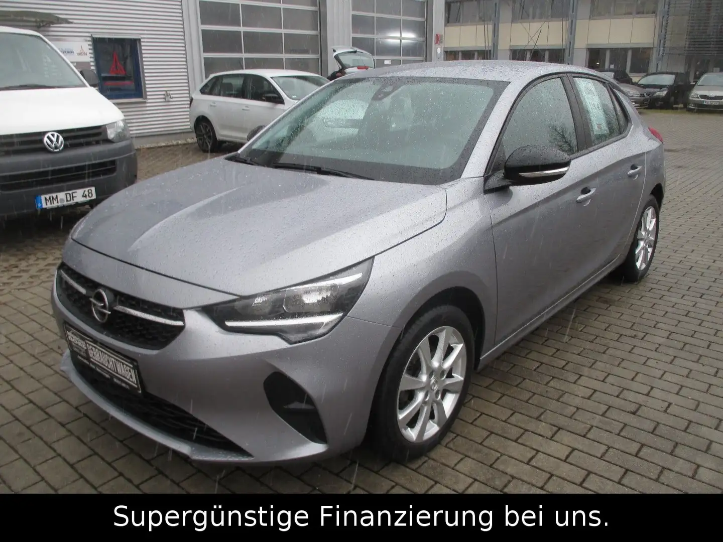 Opel Corsa F Edition,5-TÜRIG,GARANTIE,KLIMA Silber - 1