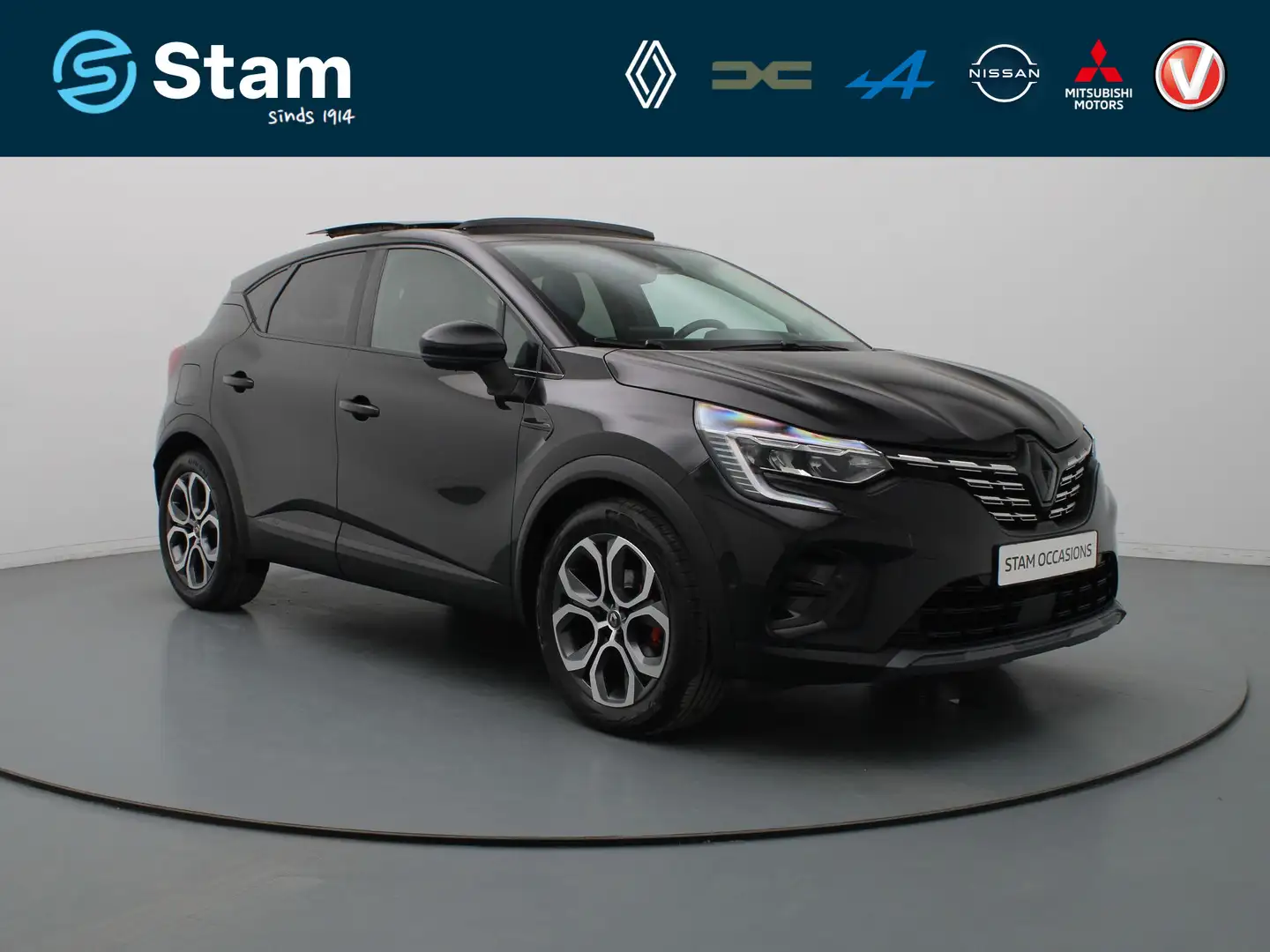 Renault Captur 1.3 TCe 130 Initiale Paris 360° Camera | Adapt. Cr Schwarz - 1