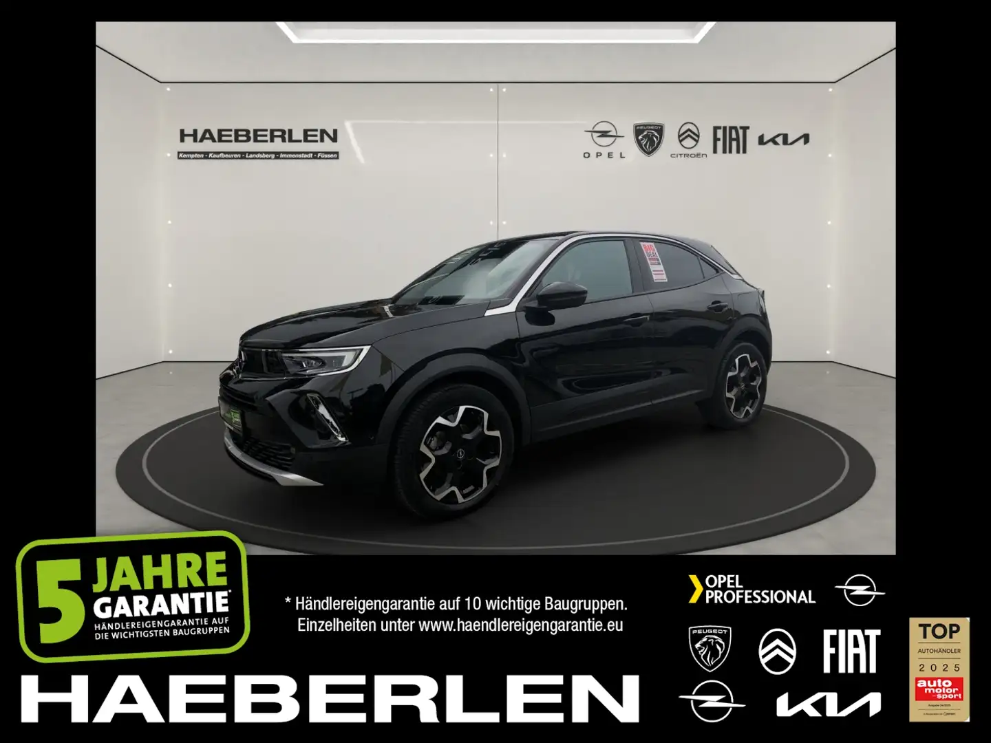 Opel Mokka 1.2 Turbo Ultimate ACC+Alcantara+LED+Navi Noir - 1