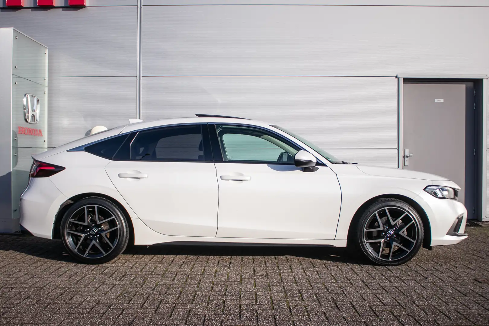 Honda Civic 2.0 e:HEV Advance - Leder | Schuifdak | BTW auto Weiß - 2