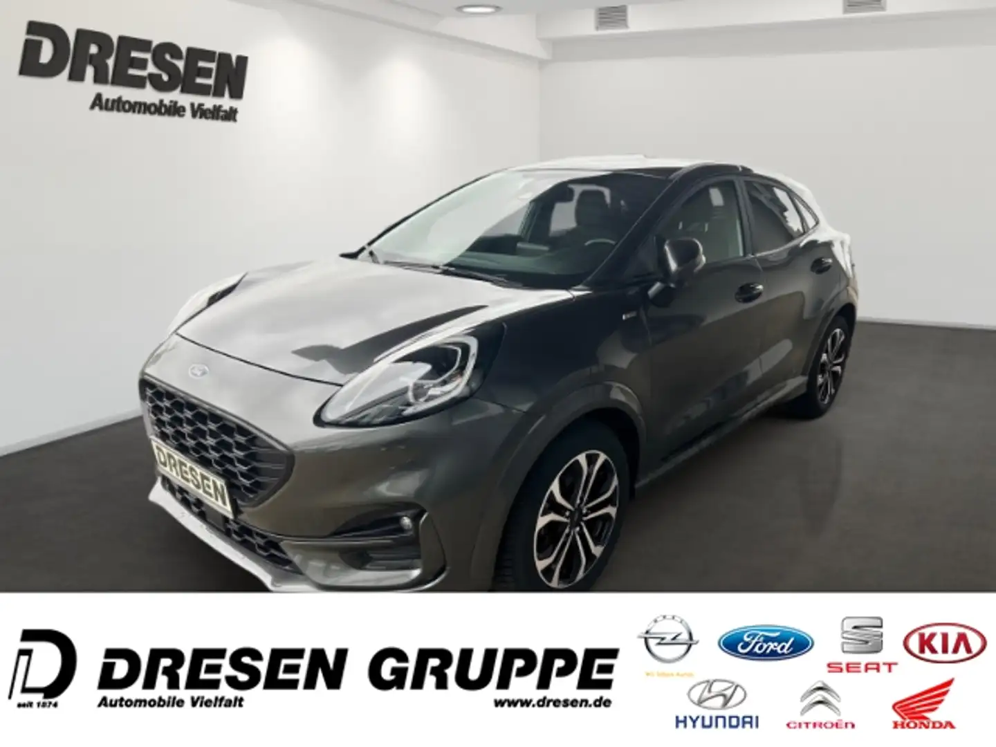 Ford Puma 1.0 EcoBoost Mild Hybrid EU6d ST-Line Design 125PS Grijs - 2