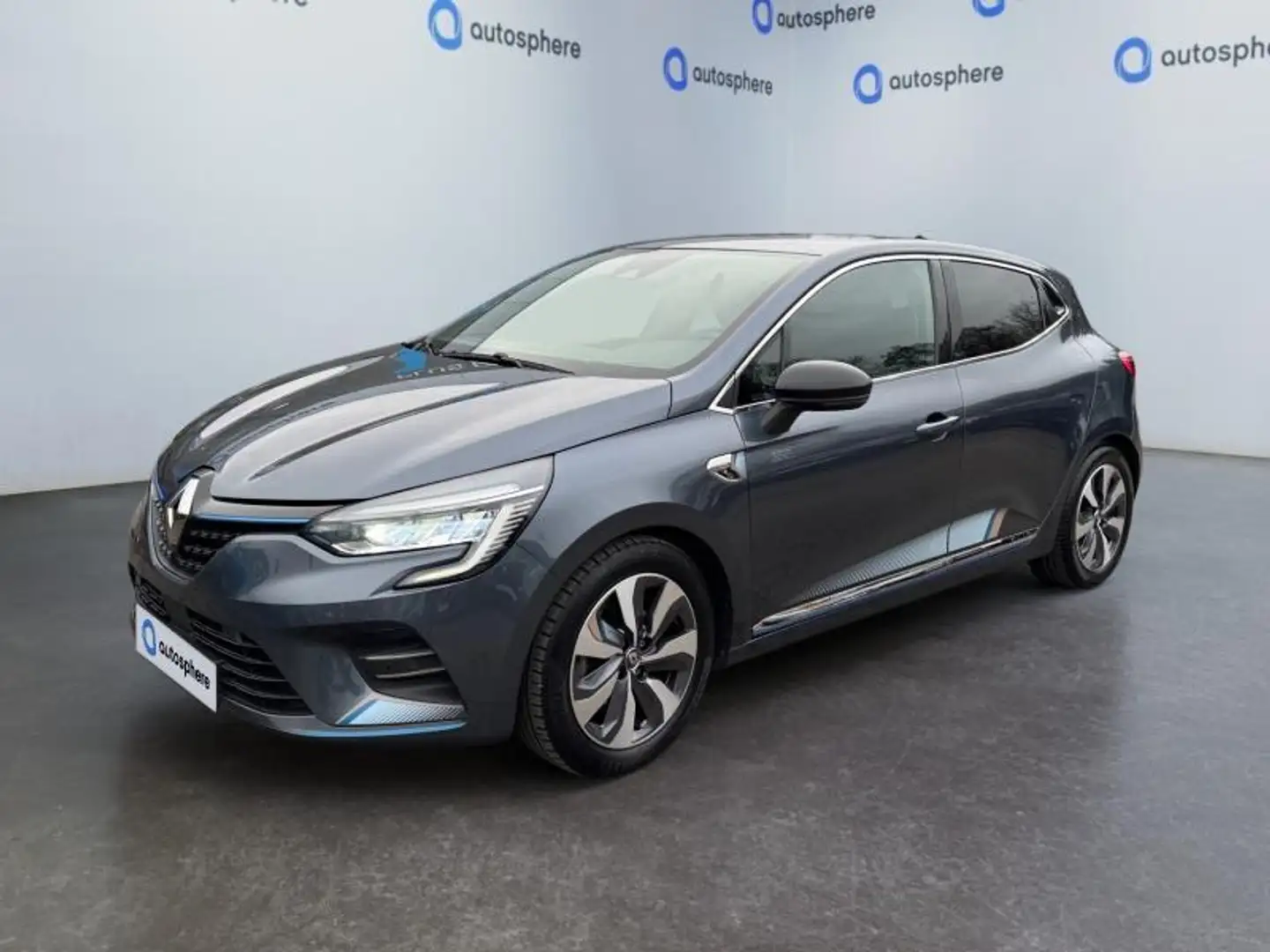 Renault Clio First*145cv*Boite auto*GPS*Caméra*Capteurs Av/Ar* Gris - 1