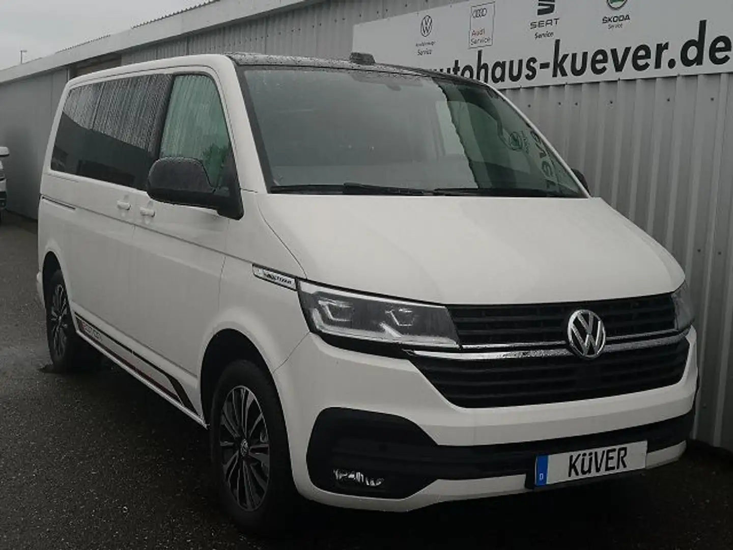Volkswagen T6.1 Multivan 2,0 TDI Edition DSG Navi+AHK+ACC Weiß - 1