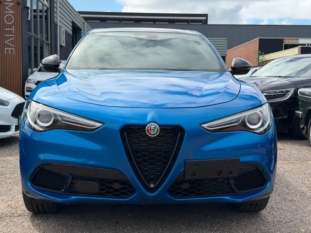 Alfa Romeo Stelvio 2.0 T AWD Veloce SCHUIFDAK MISANO BLAUW HARM, миниатюра 3