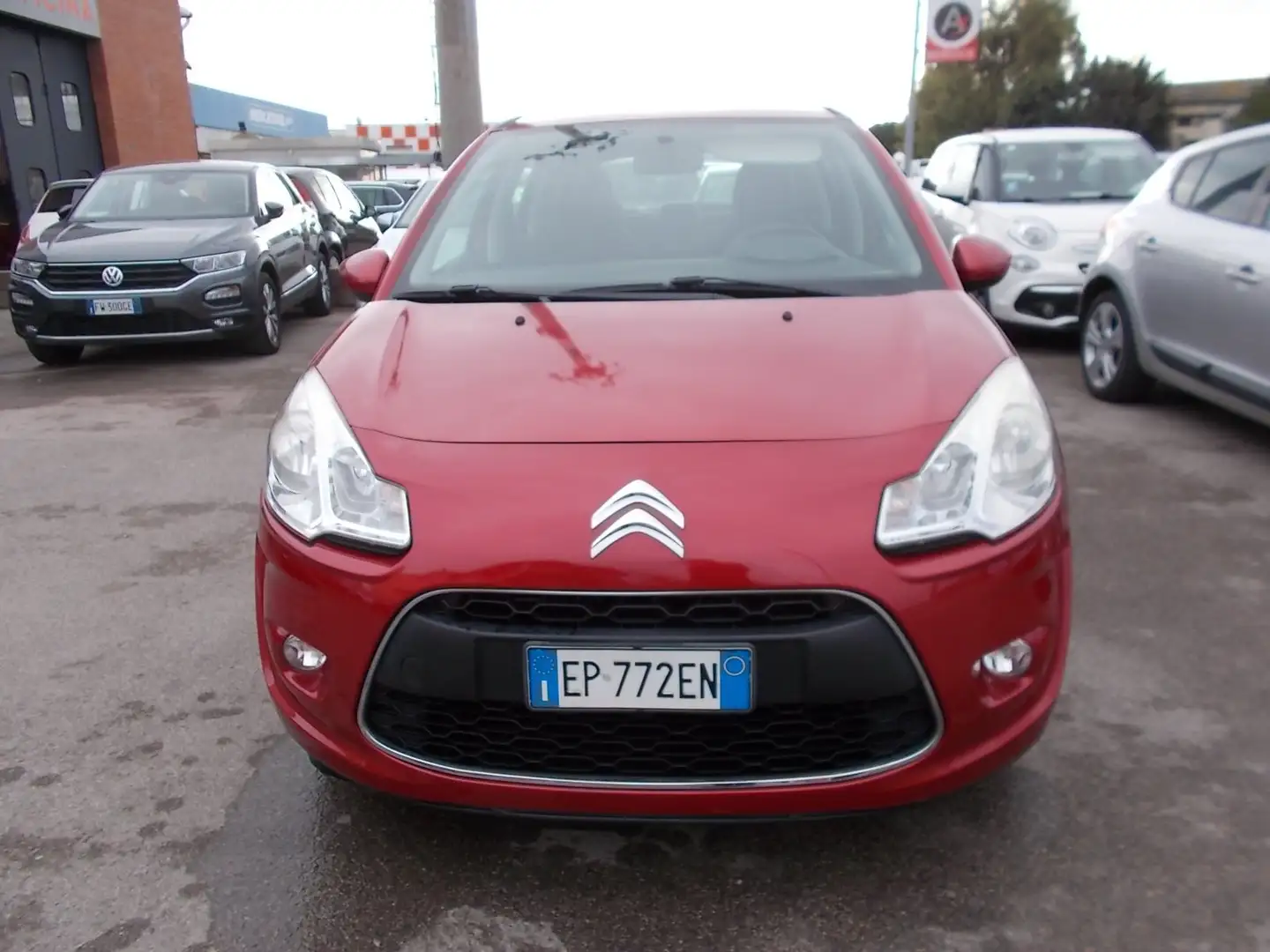Citroen C3 1.2 vti Exclusive 82cv Rosso - 2