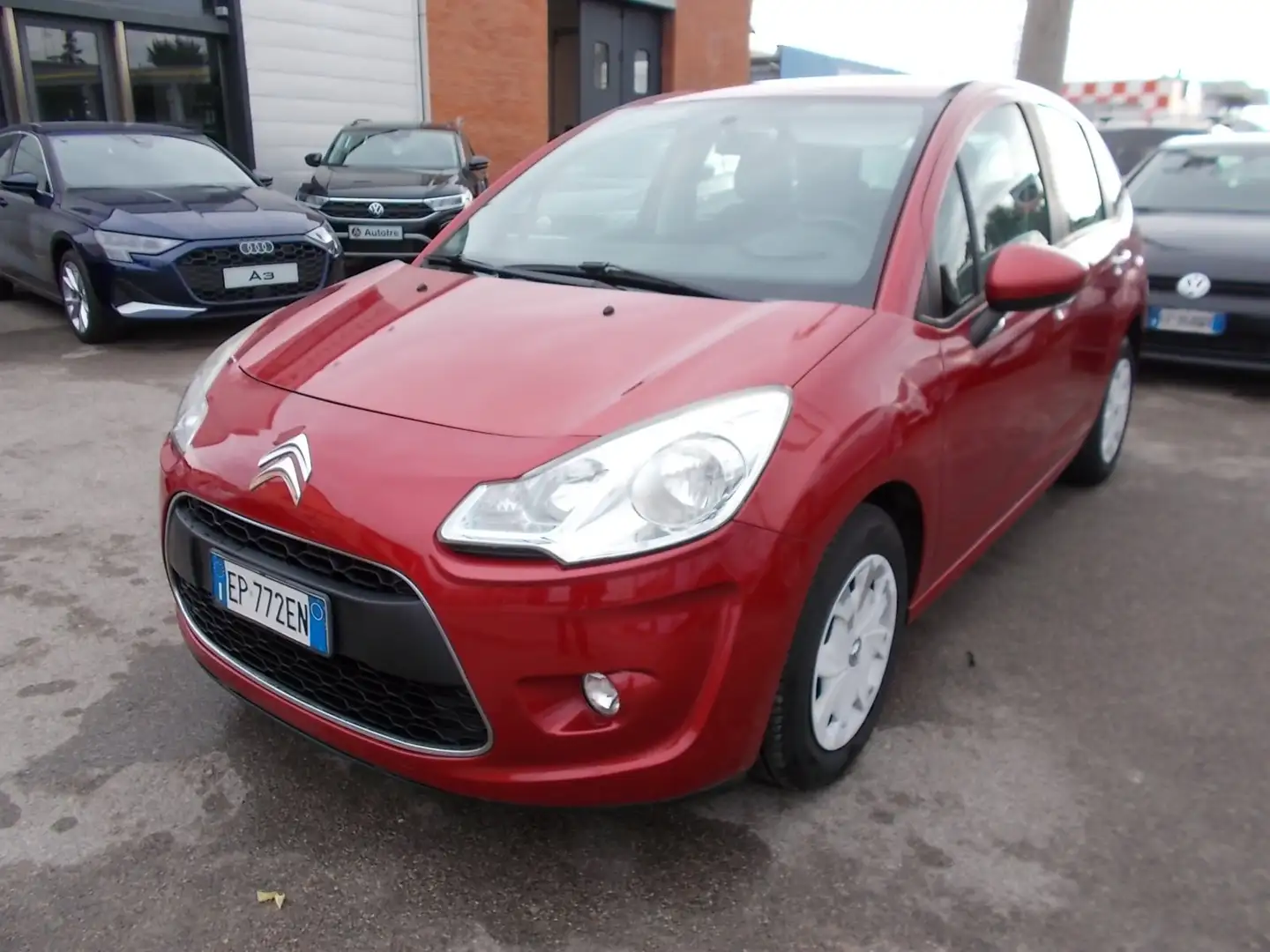 Citroen C3 1.2 vti Exclusive 82cv Rosso - 1