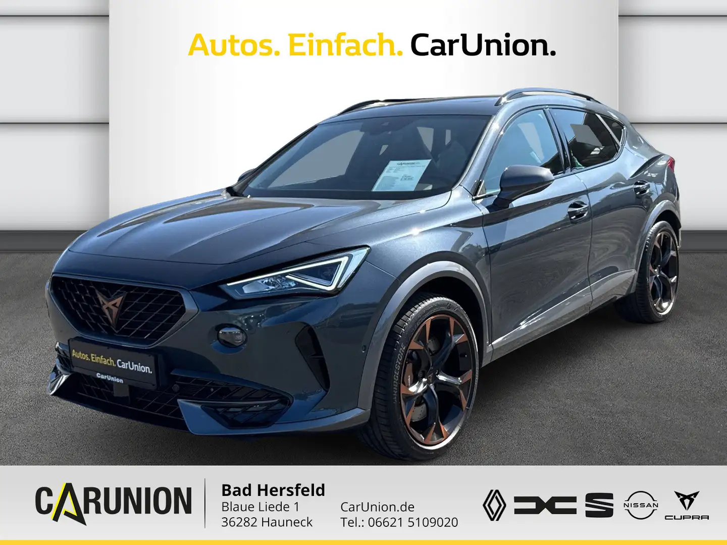 CUPRA Formentor VZ 2.0 TSI 4Drive 7-Gang DSG Panoramad Gris - 1