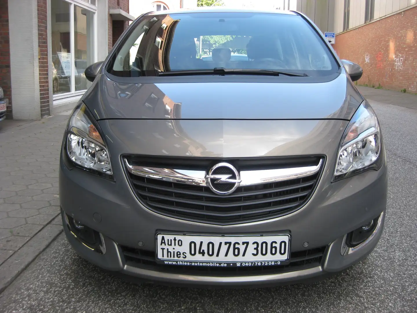 Opel Meriva Style Automatik; äußerst gepflegt Allwetter Grau - 1