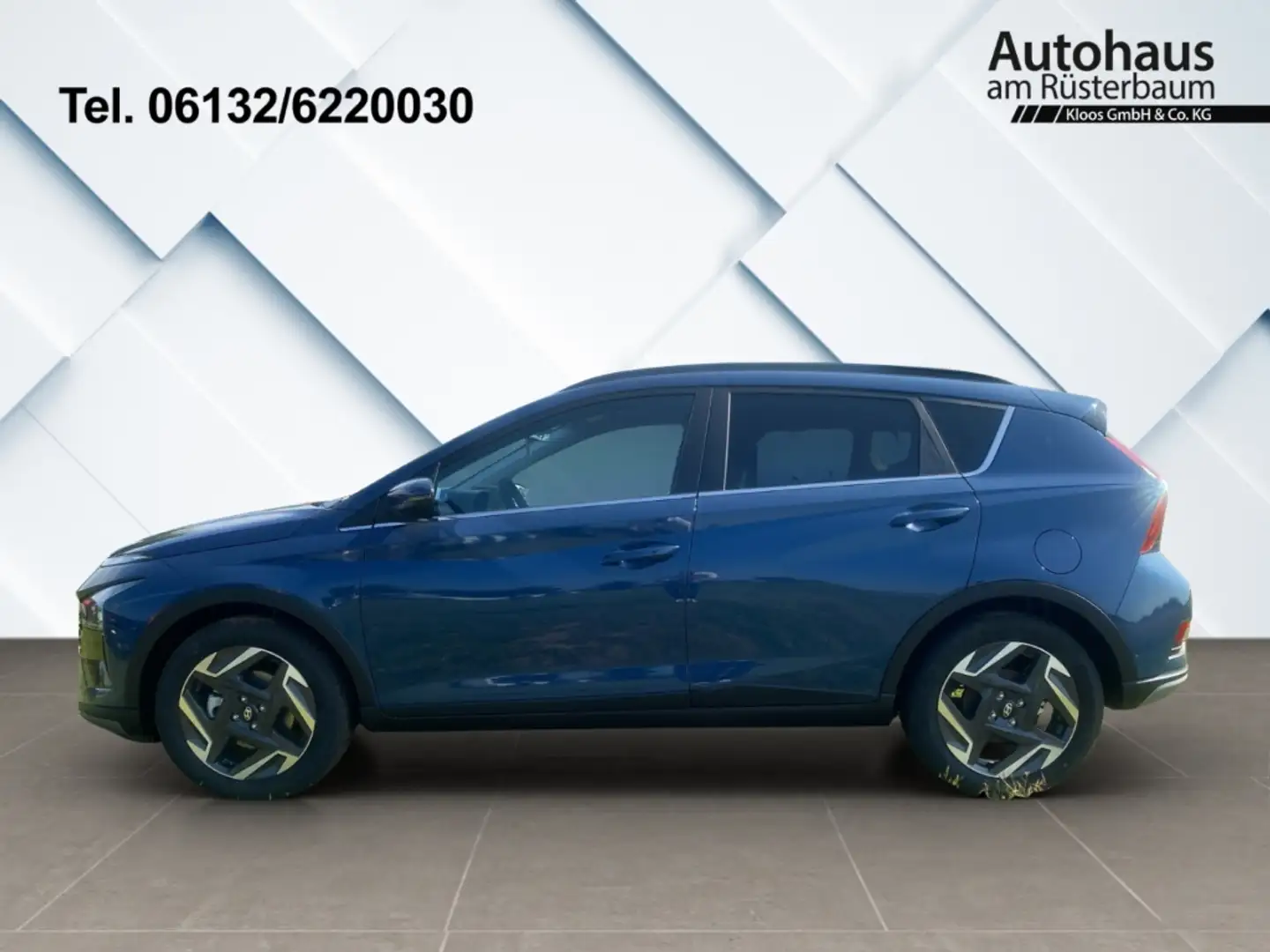 Hyundai BAYON Prime 2WD FL (MY25) 1.0 7-DCT, Assistenzpaket Navi Blauw - 2