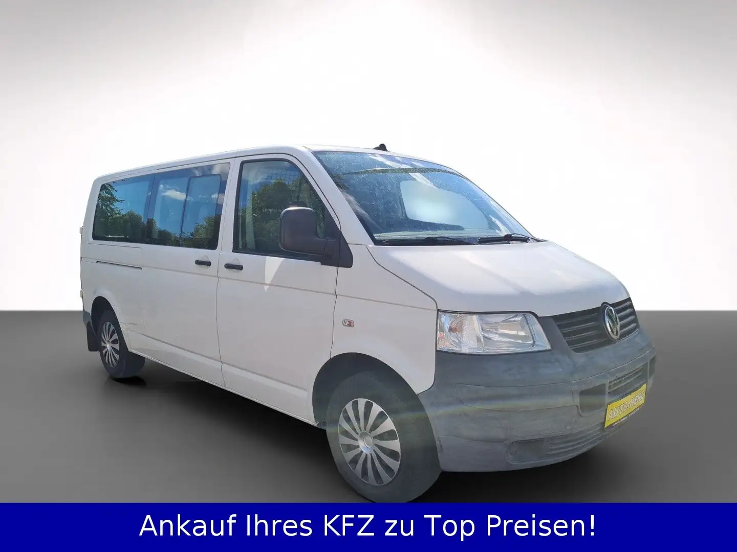Volkswagen T5 Kombi Bus lang*8-SITZE+KLIMA+AHK* Grau - 2