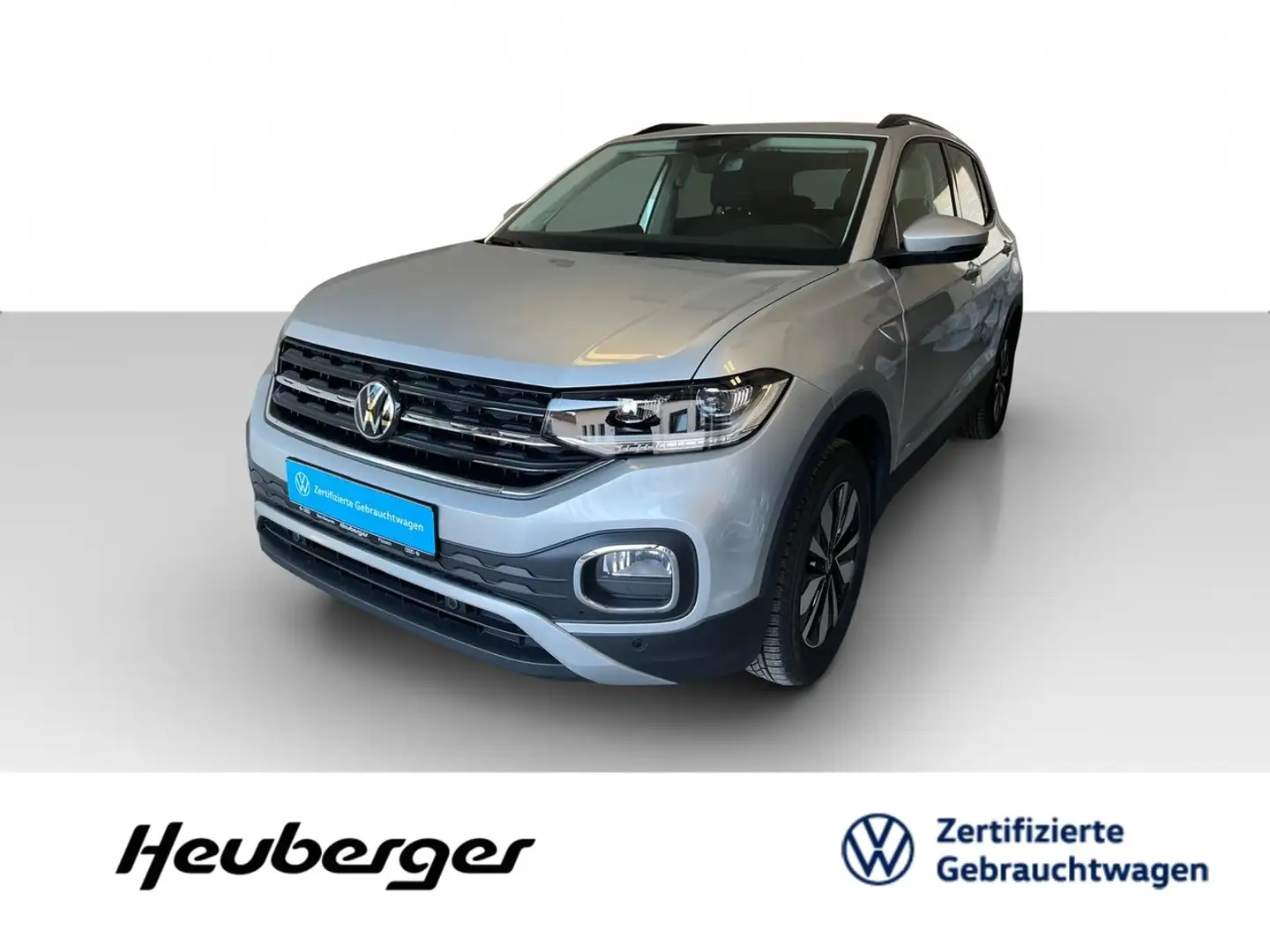 Volkswagen T-Cross 1.0 TSI DSG Move, Navi, ACC, LED, SHZ Silber - 1