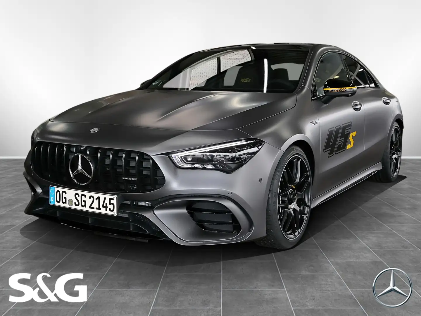 Mercedes-Benz CLA 45 AMG S 4M+ Coupé Final Ed. Pano+360°+M-LED Grau - 1