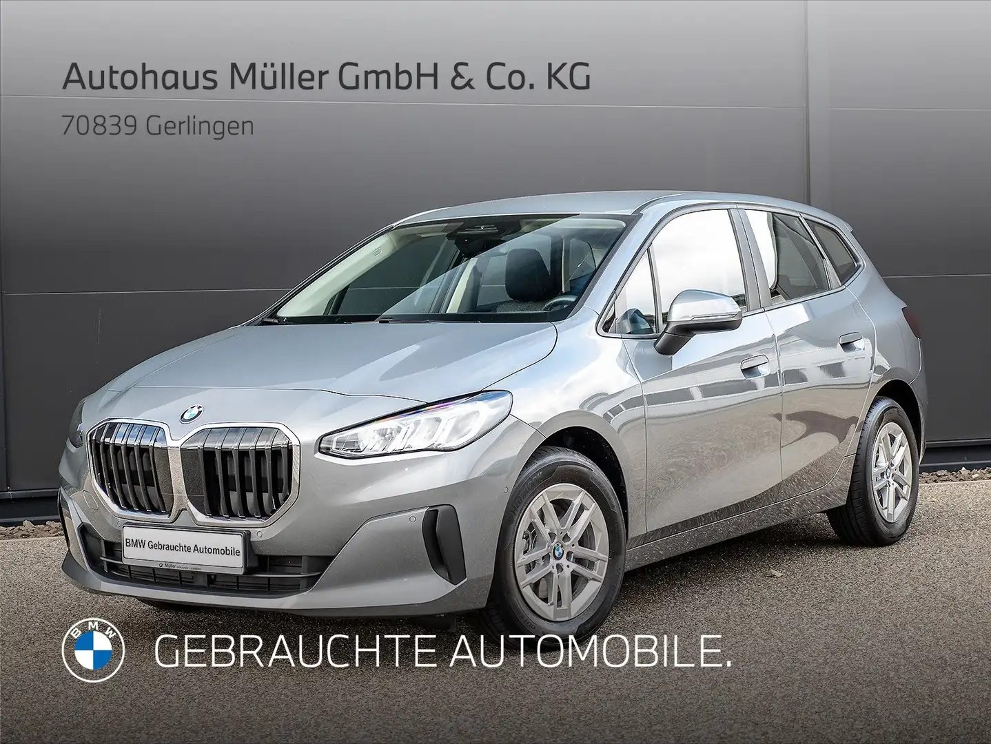 BMW 218 i Active Tourer HiFi Sitzheiz Kamera LED 1VB DAB Grau - 1