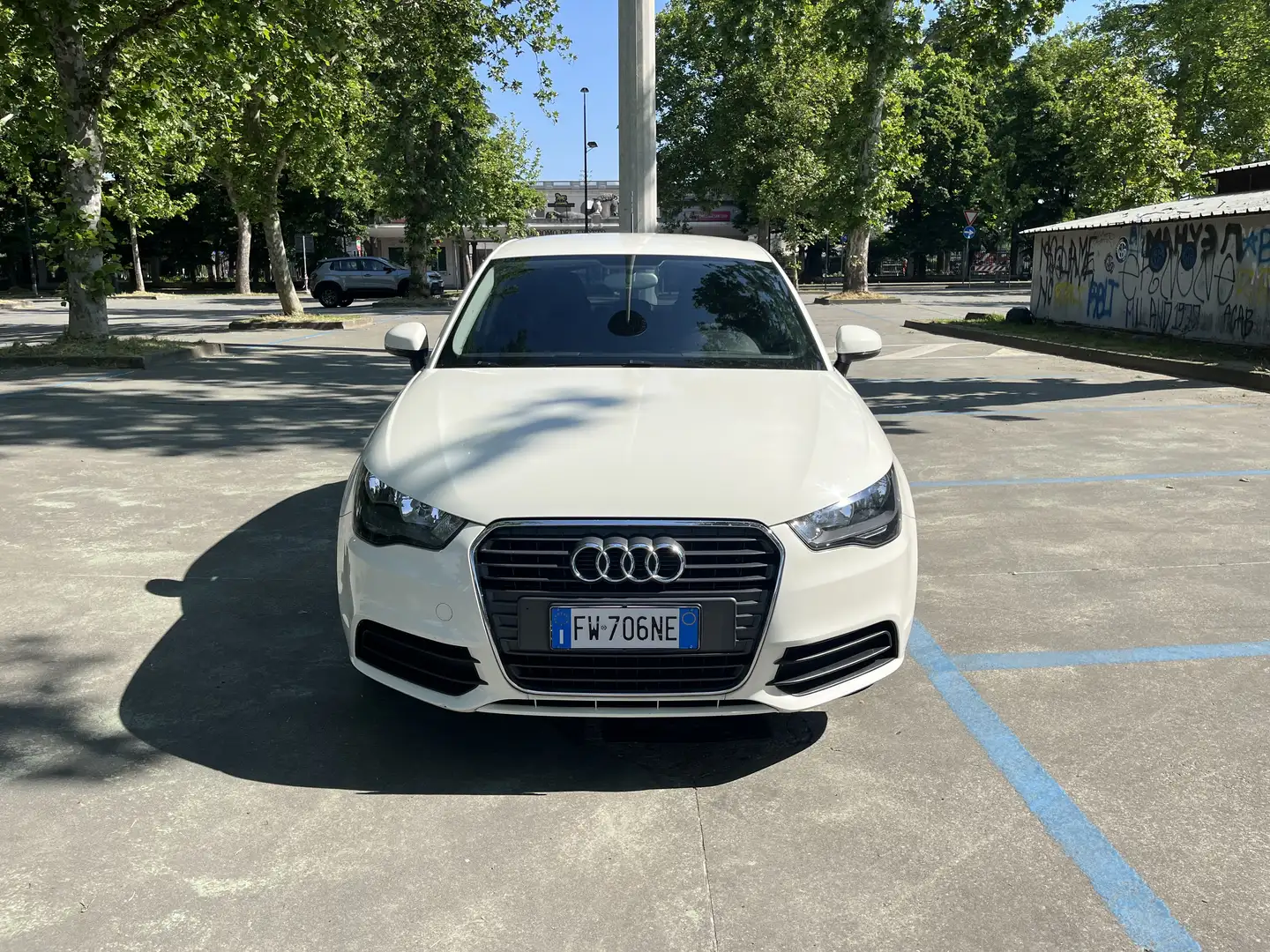 Audi A1 Sportback 1.2 tfsi Attraction Bianco - 2