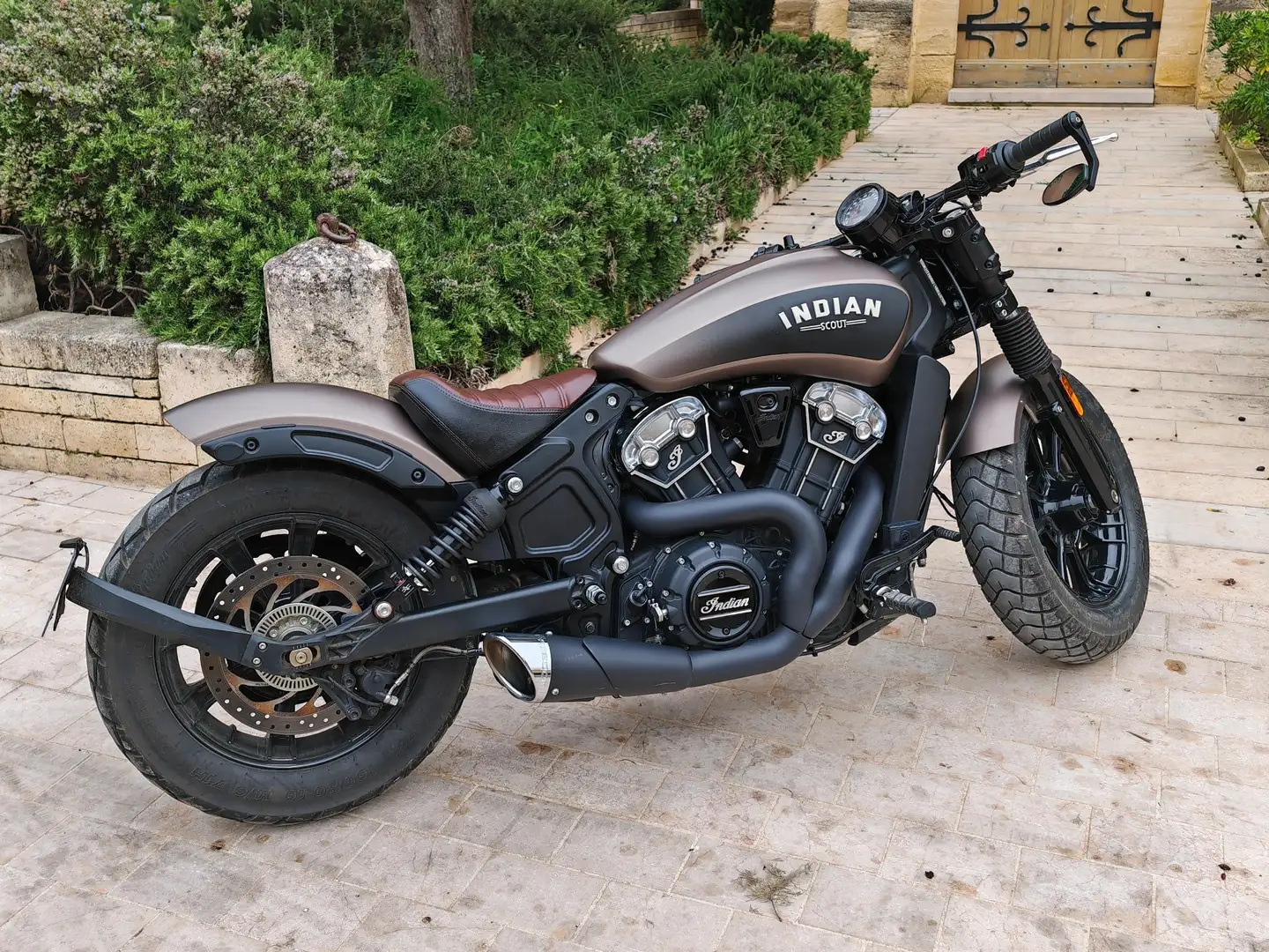 Indian Scout scout bobber permis A2 possible A Bronz - 2